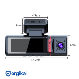 دوربین ۴K خودرو مدل M8 4K