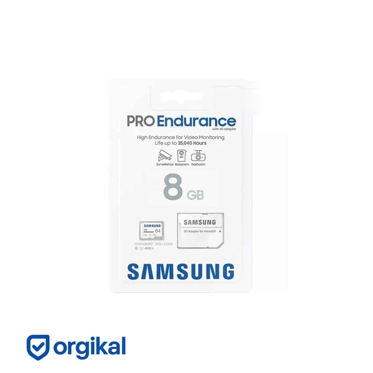 بستهبندی رم Samsung PRO V10 8GB مخصوص دوربین ثبت وقایع خودرو