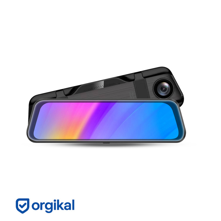 دوربین ثبت وقایع آینه ای دو دوربینه لمسی vehicle blackbox dvr