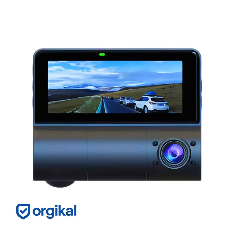 دوربین ثبت وقایع خودرو ۳ لنزه 4K مدل M8